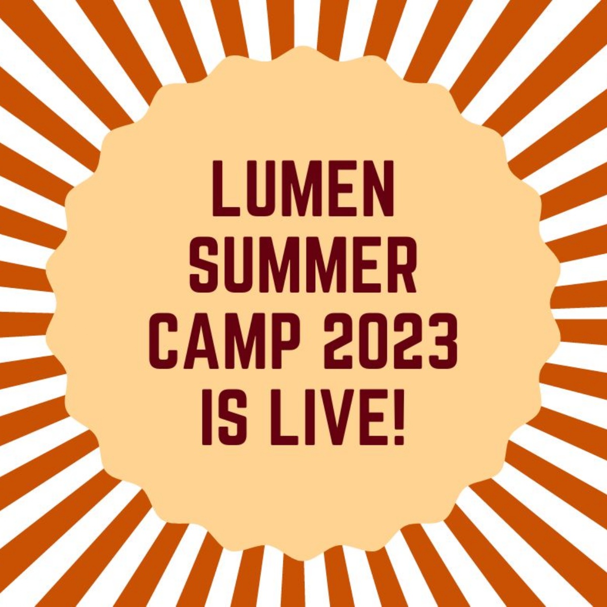 Lumen Summer Camp 2023 is live! - Lumen Learning Trust